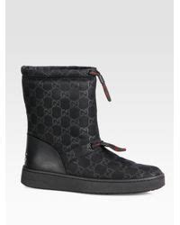 fake gucci winter boots|thigh high gucci boots.